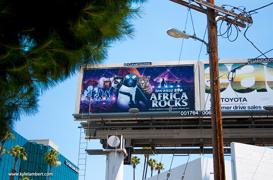 Africa Rocks San Diego Zoo - Billboards