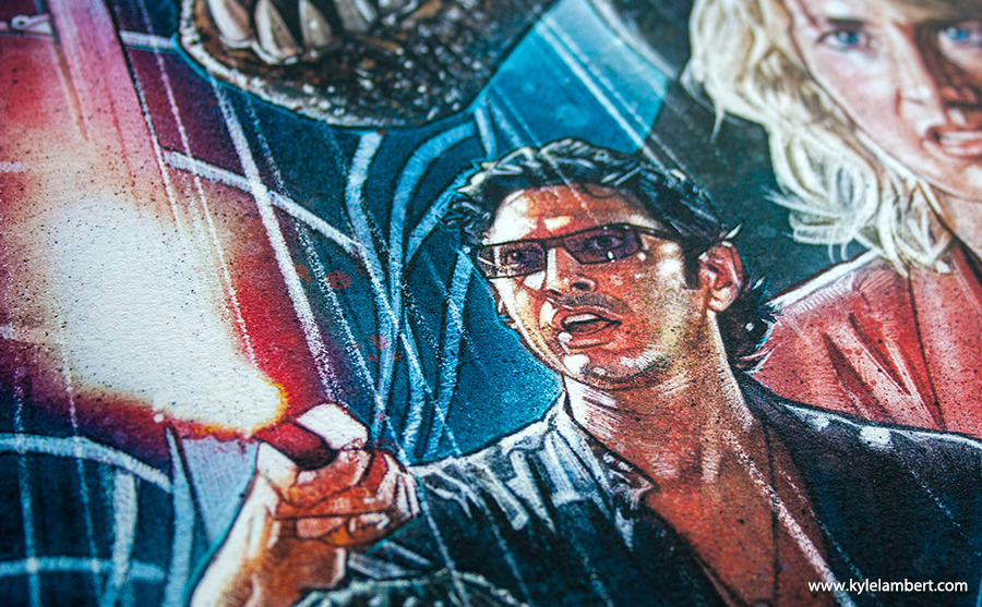 Kyle Lambert - Jurassic Park - Poster Art