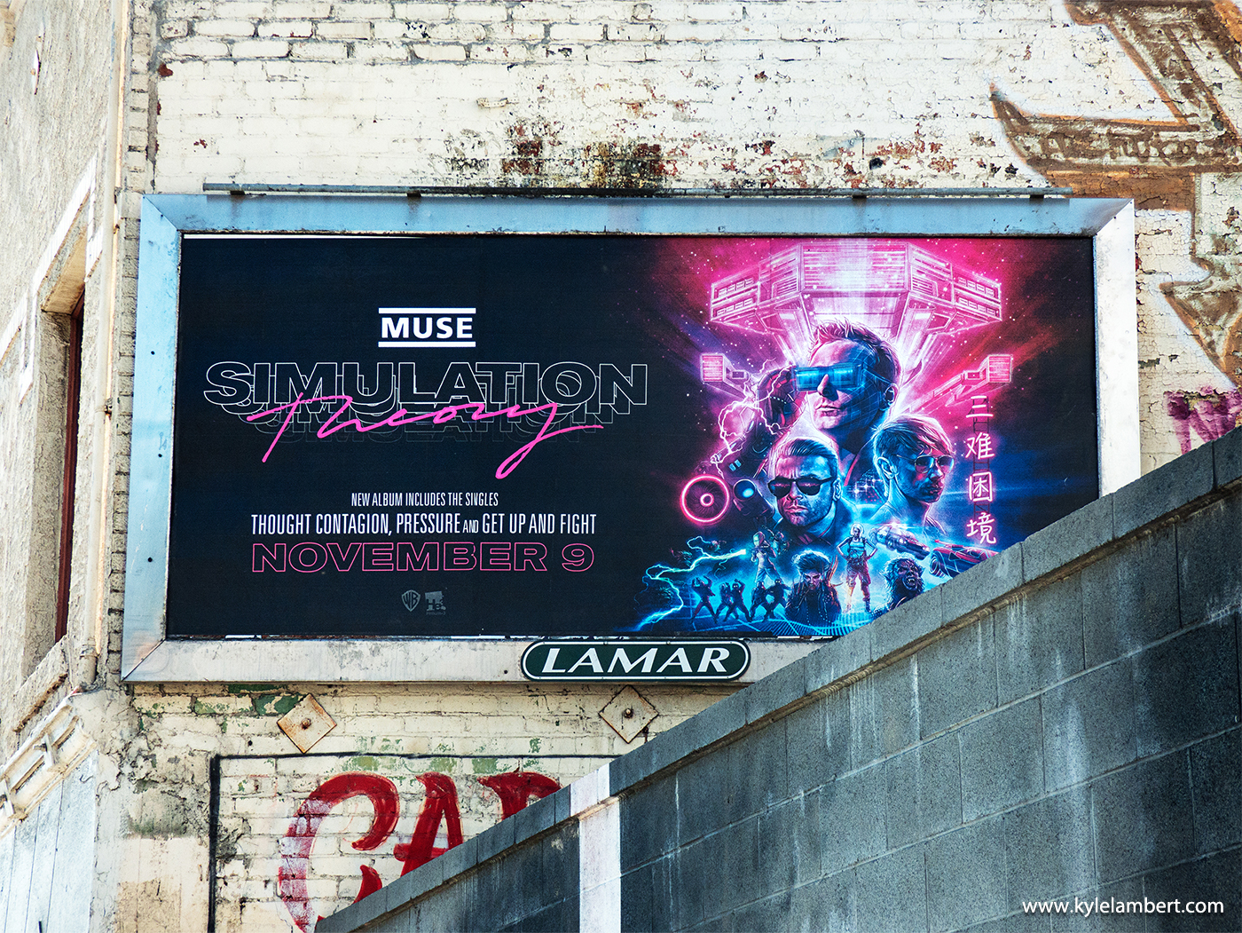 Muse - Simulation Theory - Billboard Poster