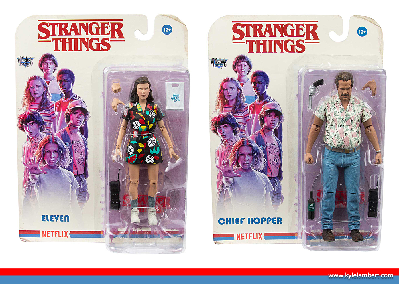 Stranger Things - Merchandise & Packaging Art - McFarlane Toys - Art