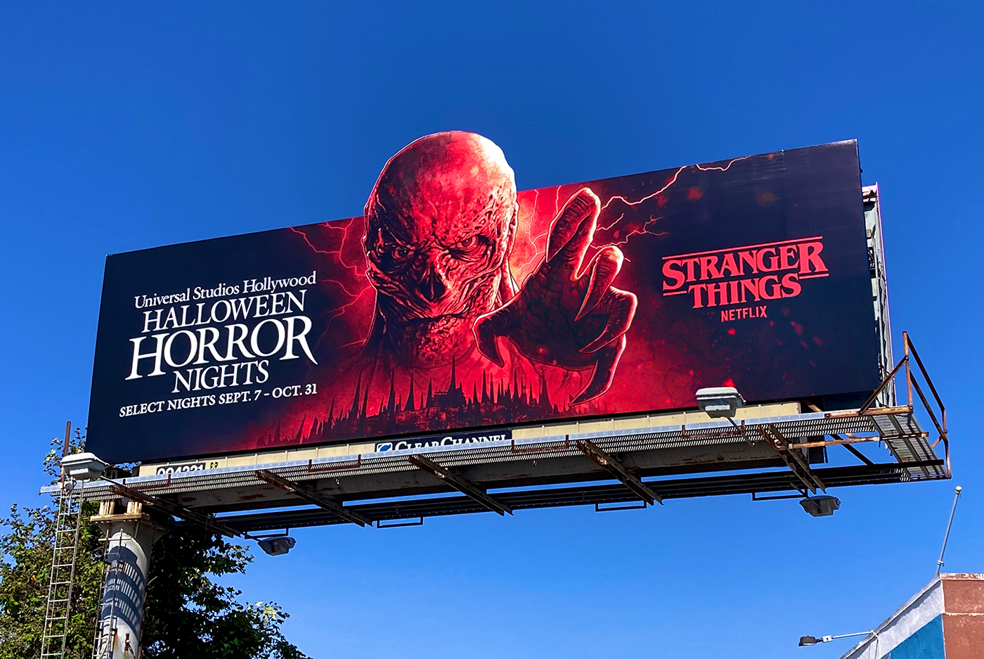 Stranger Things - Universal Studios Halloween Horror Nights - Billboard Hollywood