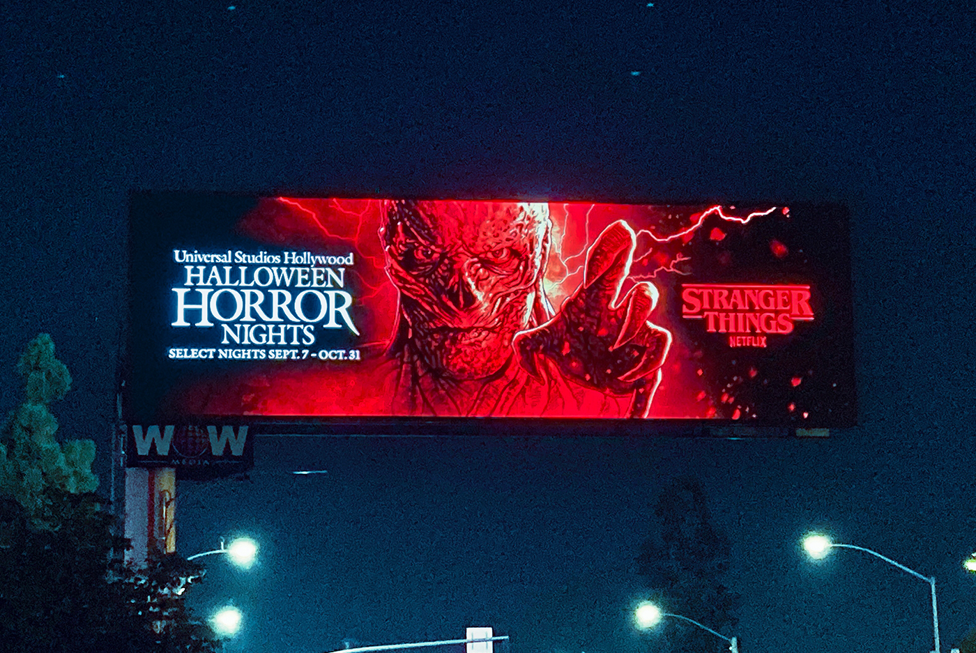 Stranger Things - Universal Studios Halloween Horror Nights - Billboard Digital