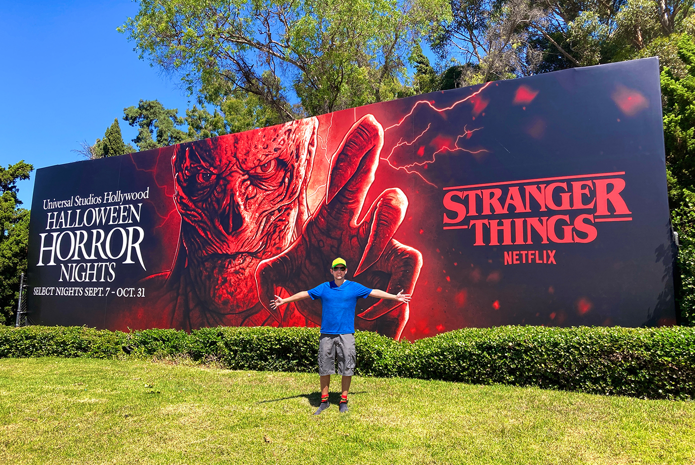 Stranger Things - Universal Studios Halloween Horror Nights - Billboard at Universal