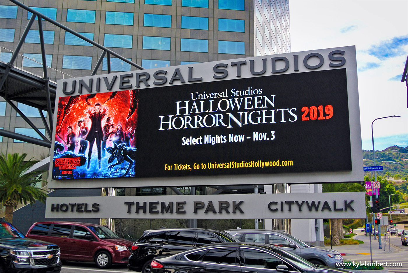 Stranger Things - Universal Studios Halloween Horror Nights - Digital Screen