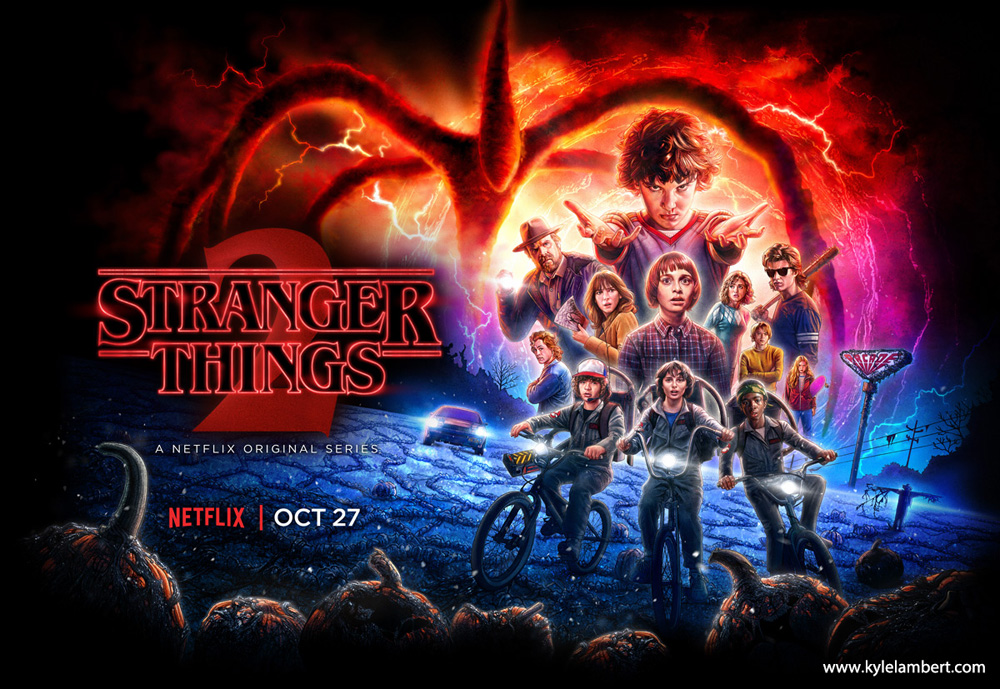 Stranger Things - Season 2 Poster - Quad